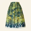 Online Ada - Navy Forest Skirt Women Skirts | Tea Towels
