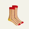 Clearance Ankle Socks - Yellow Barbican Women Socks | Socks