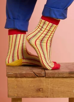 Clearance Ankle Socks - Yellow Barbican Women Socks | Socks