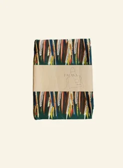 Clearance Apron - Green Mid-Century Feather Aprons | Tea Towels