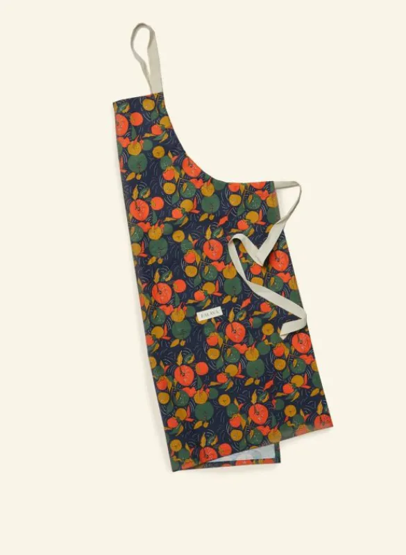 Clearance Apron - Navy Apple Orchard Aprons | Tea Towels