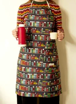 Flash Sale Apron - Navy Thermos Flasks Aprons | Tea Towels