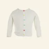 Hot Baby / Toddler Classic Cardigan - Ivory White Kids Children's Knitwear | Baby