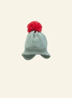 Sale Bobble Hat - Sage Kids Children's Knitwear | Children's Accessories