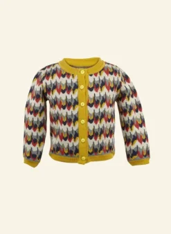 Best Children's Cardigan - Marbled Feathers Kids Children's Knitwear | Tea Towels