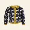 Online Children's Cardigan - Navy Reindeer Kids Children's Knitwear | Tea Towels