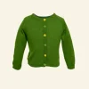 Hot Children's Classic Cardigan - Green Kids Children's Knitwear | Baby