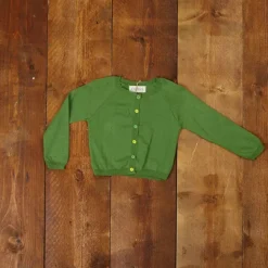 Hot Children's Classic Cardigan - Green Kids Children's Knitwear | Baby