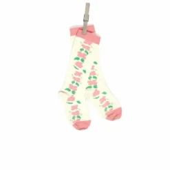 Discount Children's Socks - Cream Floral Kids Children's Accessories | Tea Towels