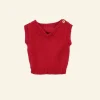 Sale Children's Tank Top - Red Cotton Kids Children's Knitwear | Baby