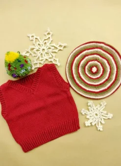 Sale Children's Tank Top - Red Cotton Kids Children's Knitwear | Baby
