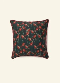 Best Sale Cushion Cover - Forest Green Robin Tea Towels | Cushion Covers