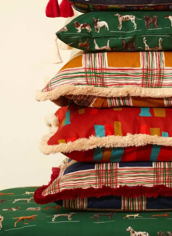 Cheap Cushion Cover - Rust Archive Tea Towels | Cushion Covers
