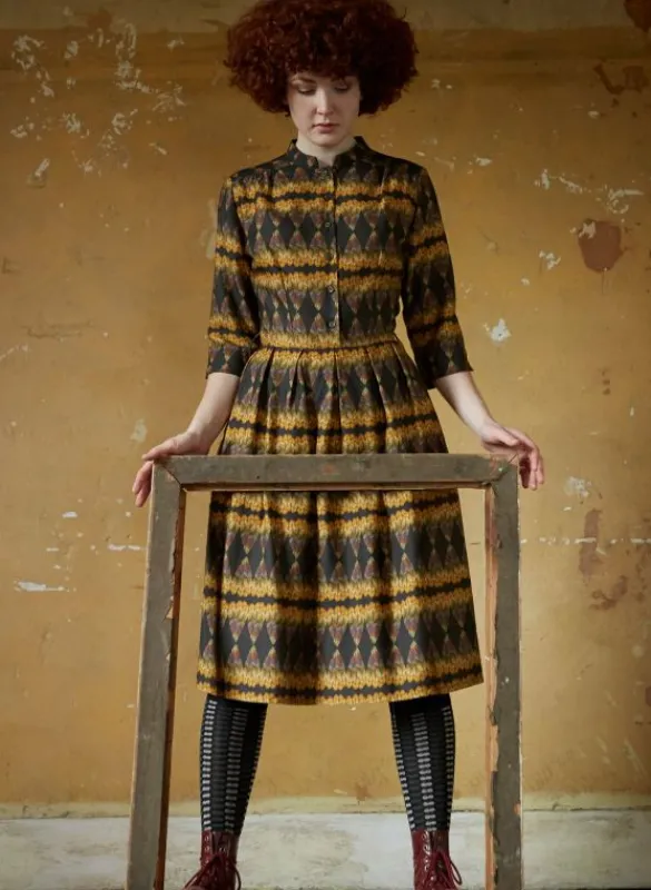 Best Cynthia dress - Black Deco Feather Women Dresses | Tea Towels
