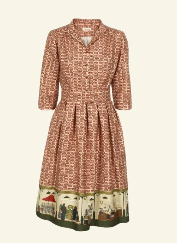 Shop Cynthia Dress - Cream Farmers Market Women Dresses | Tea Towels