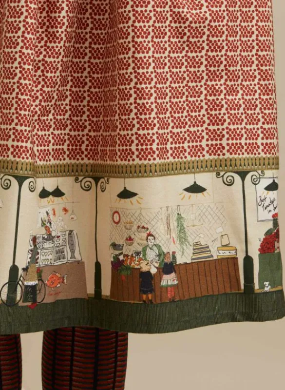 Shop Cynthia Dress - Cream Farmers Market Women Dresses | Tea Towels