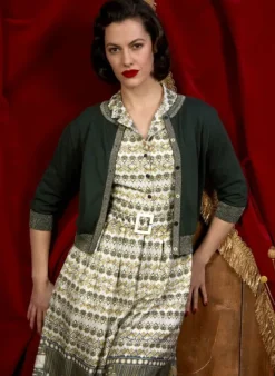Online Cynthia Dress - Cream Moving Pictures Women Dresses | Tea Towels