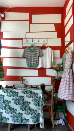 Flash Sale Cynthia Dress - Orange Lollipop Women Dresses | Tea Towels