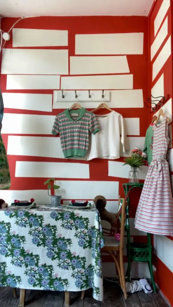 Flash Sale Cynthia Dress - Orange Lollipop Women Dresses | Tea Towels