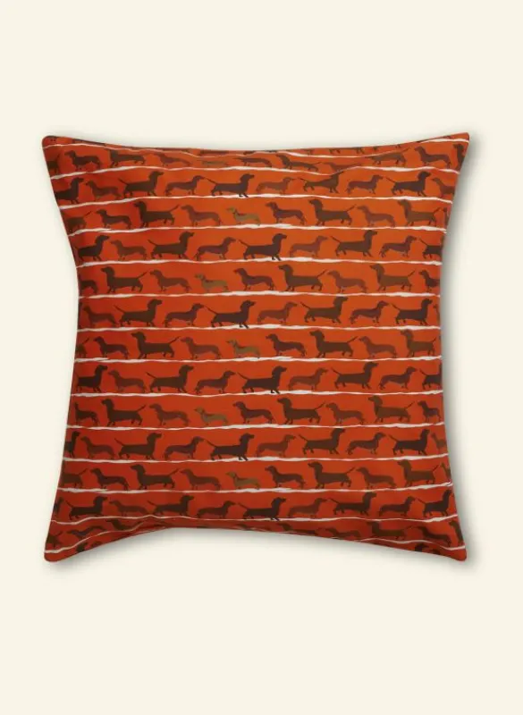 Best Dog Bed - Rust Sausage Dog Tea Towels | Dog Beds