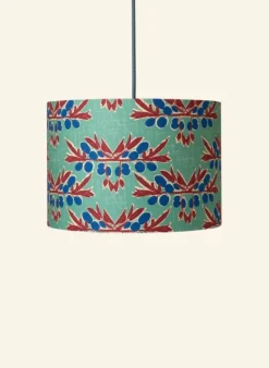 Best Drum Lampshade - Green Nouveau Plum Tea Towels | Lampshades