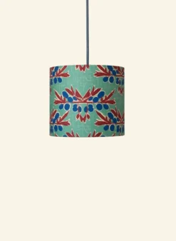 Best Drum Lampshade - Green Nouveau Plum Tea Towels | Lampshades