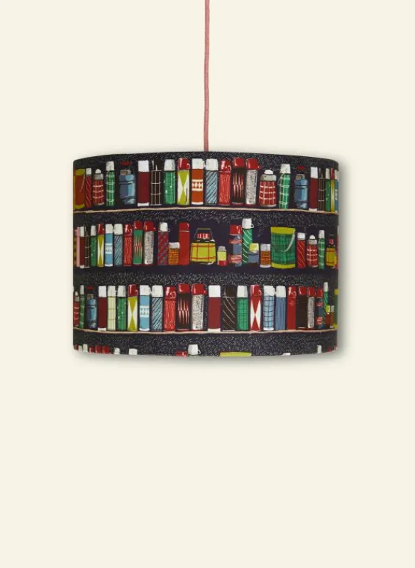 Sale Drum Lampshade - Navy Thermos Flasks Tea Towels | Lampshades