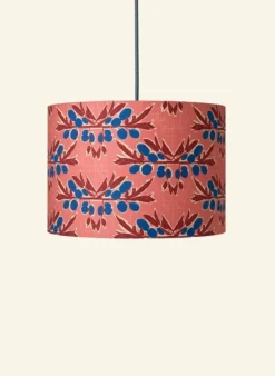 Shop Drum Lampshade - Pink Nouveau Plum Tea Towels | Lampshades