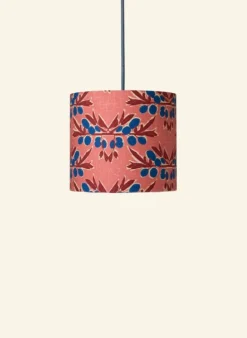 Shop Drum Lampshade - Pink Nouveau Plum Tea Towels | Lampshades
