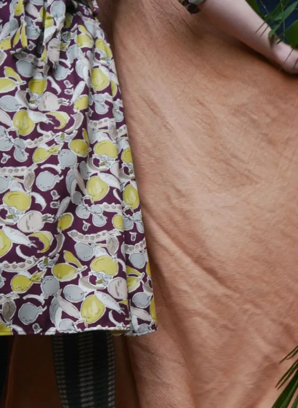 Outlet Elsie Dress - Plum Homegrown Women Dresses | Tea Towels