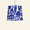 New Empire Lampshade - Blue Cave Tea Towels | Lampshades