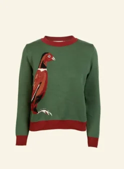 Store Esther Green Pheasant Tea Towels