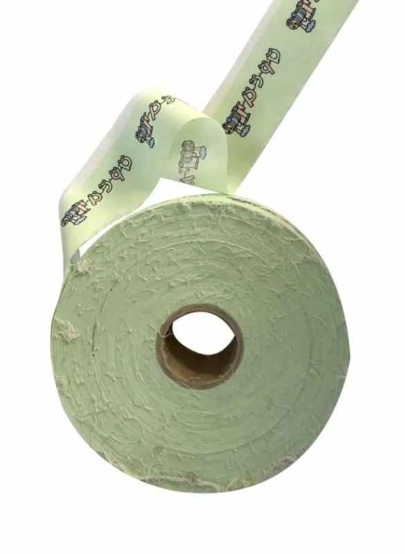 Hot Fabric Trim - Lime / Lemon and Peach ABCD Tea Towels | Fabric Trims