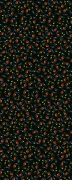 Cheap Fireworks black -  100% Tencel Twill- Fabric Tea Towels | Fabric By The Metre