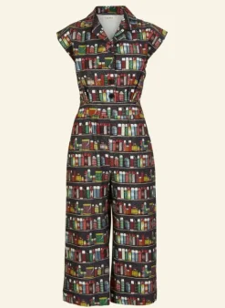 Sale Francesca - Navy Thermos Flask Jumpsuit Women Jumpsuits & Dungarees | Tea Towels