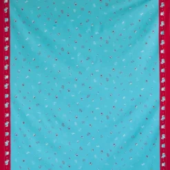 Cheap Gypsy Caravan Turquoise Fabric - Cotton Tea Towels | Fabric By The Metre