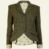 Sale Heritage Riding Jacket - Hazel with Cream Duck Lining Women Coats & Jackets | Tweed Jackets
