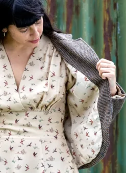 Sale Heritage Riding Jacket - Hazel with Cream Duck Lining Women Coats & Jackets | Tweed Jackets