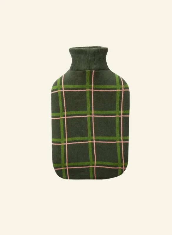 Cheap Hot Water Bottle Cover - Green Tuck Shop Women Knitted Accessories | Tea Towels