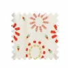 Outlet Ice Cream Fabric - Organic Cotton Sateen Tea Towels | Fabric By The Metre