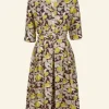 Cheap Ida - Blackcurrant Homegrown Dress Women Dresses | Tea Towels