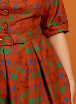Flash Sale Ida - Rust Hedgerow Dress Women Dresses | Tea Towels