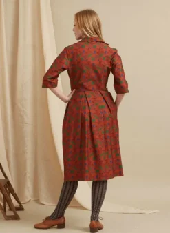 Flash Sale Ida - Rust Hedgerow Dress Women Dresses | Tea Towels