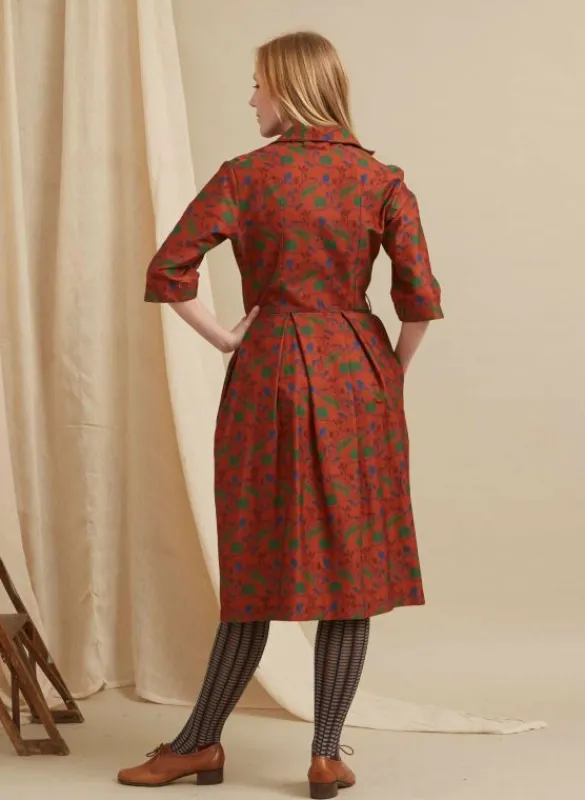 Flash Sale Ida - Rust Hedgerow Dress Women Dresses | Tea Towels