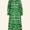 Hot Izzy Dress - Green Cave Women Dresses | Tea Towels