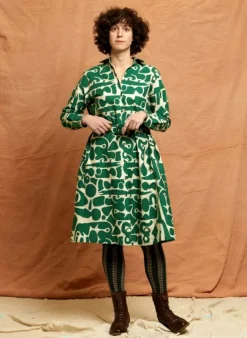 Hot Izzy Dress - Green Cave Women Dresses | Tea Towels