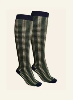 Sale Knee High Socks - Pink Pinecones Women Socks | Socks