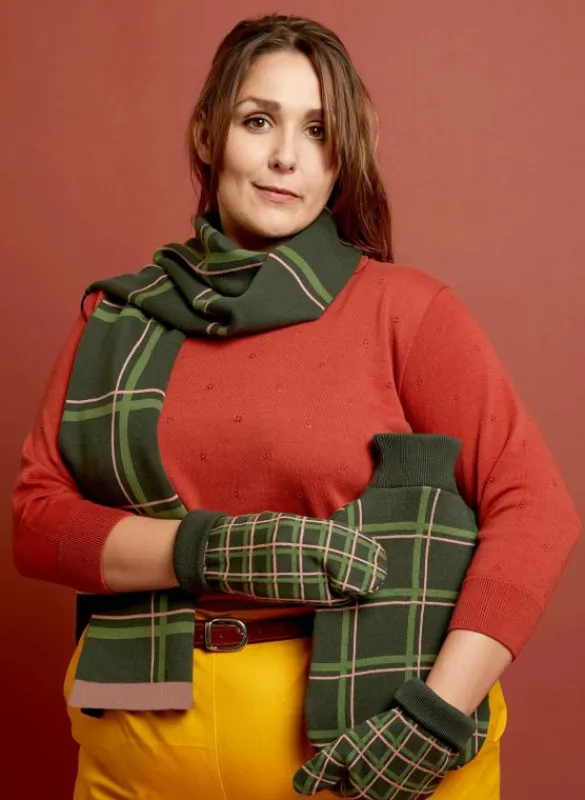 Cheap Knitted Scarf - Green Tuck Shop Women Knitted Accessories | Tea Towels