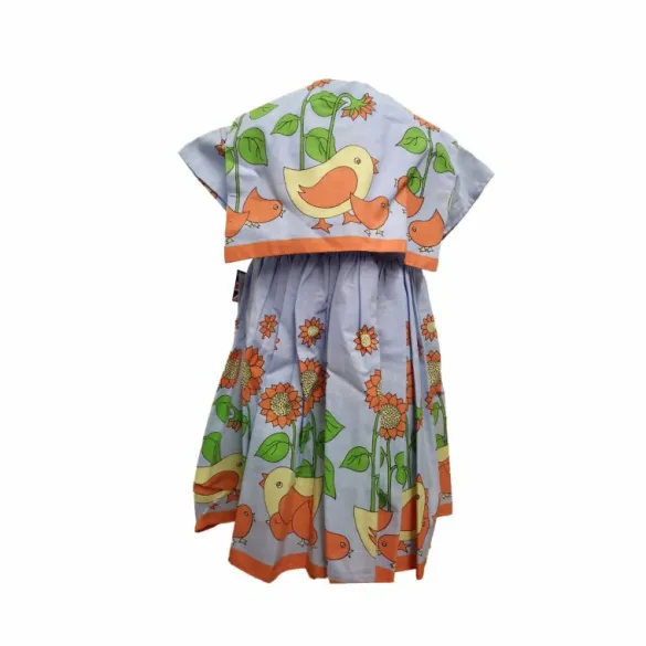 Discount Laura Dress - Blue Sunflower Kids Children's Archive Dresses | Tea Towels