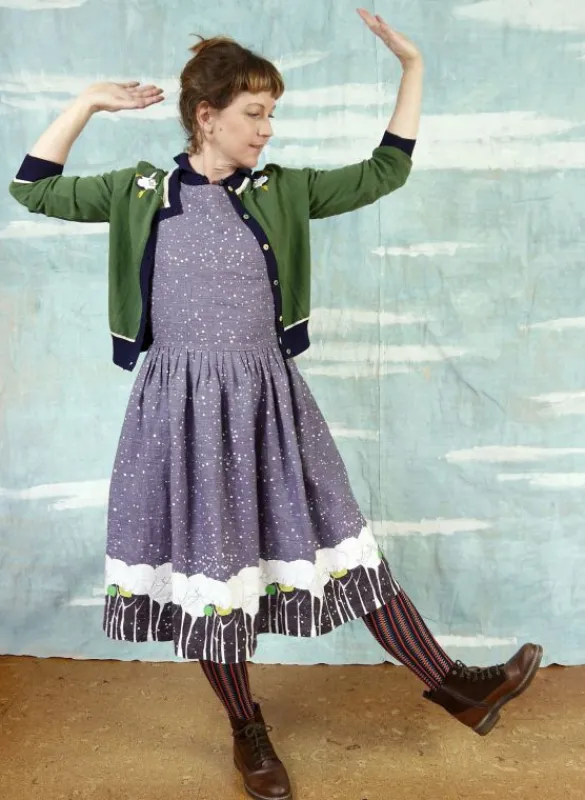 Shop Mabel - Grey Snowstorm Dress Women Dresses | Tea Towels